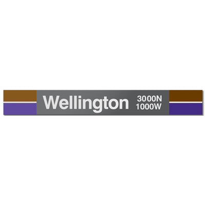 Wellington Station Sign - CTAGifts.com