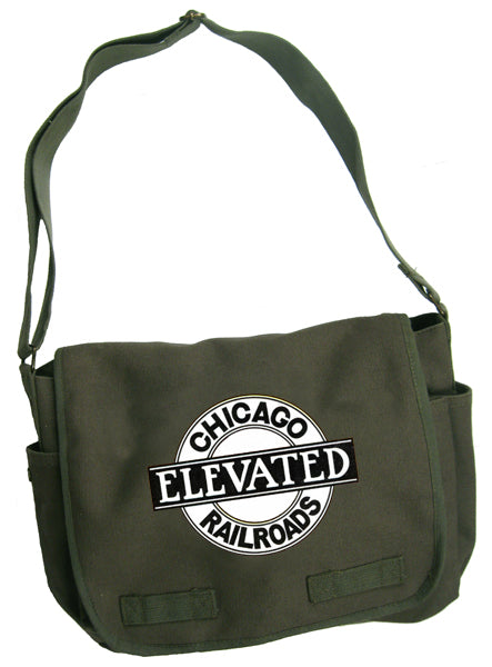 Chicago Elevated Railways Messenger Bag - CTAGifts.com