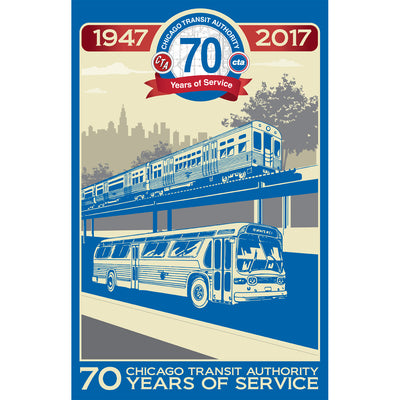 70th Anniversary  Print - CTAGifts.com