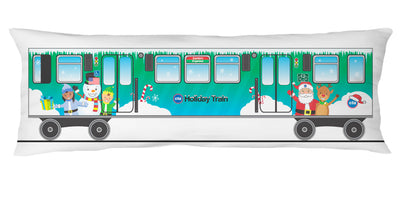 Holiday Train Body Pillow Case - CTAGifts.com