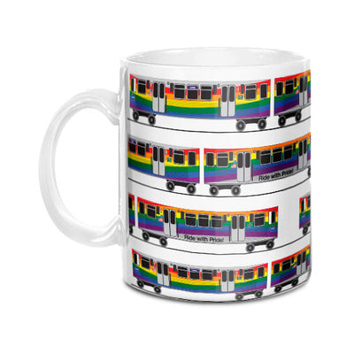 Pride Train Mug - CTAGifts.com