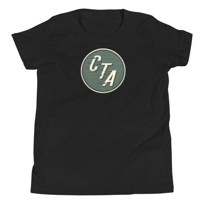 Green CTA Logo (Black) Youth T-Shirt