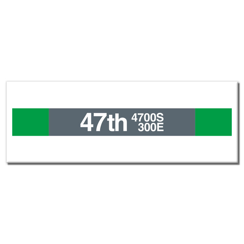 47th (Green) Magnet