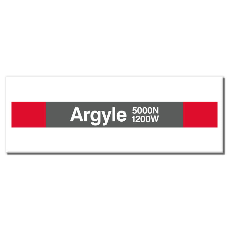 Argyle Magnet