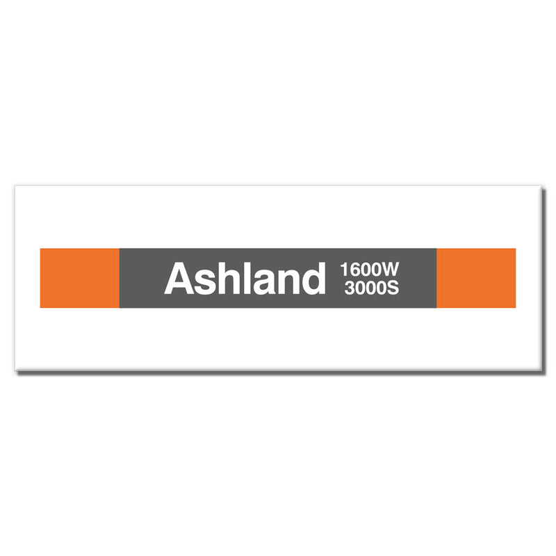 Ashland (naranja) Imán