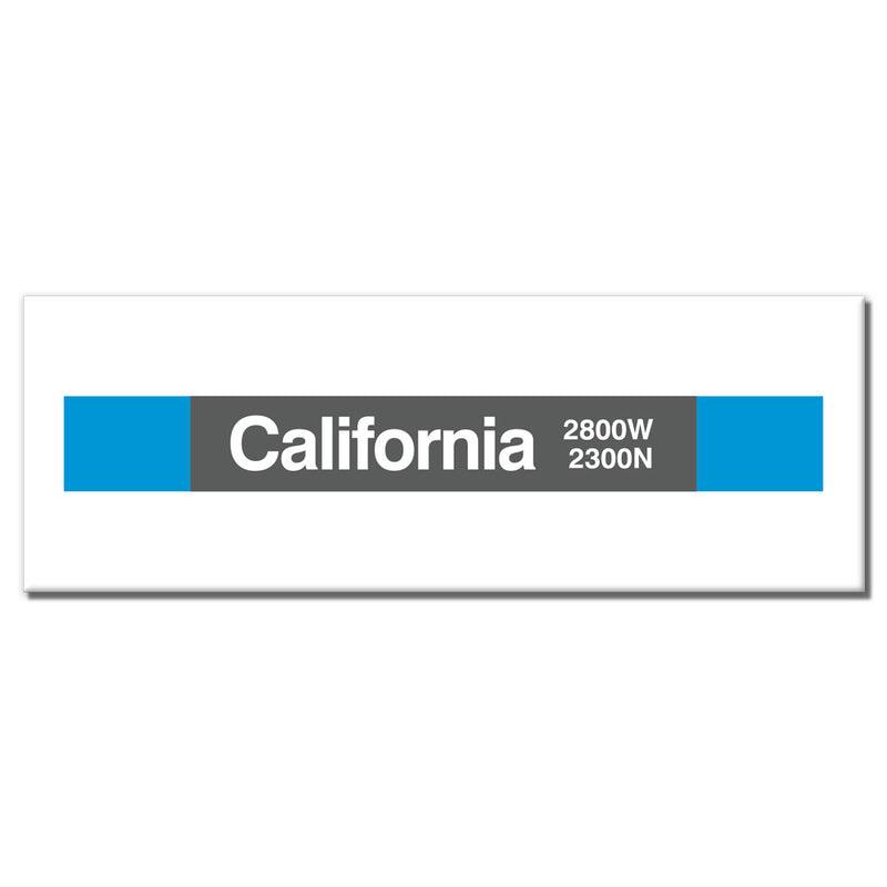 California (Blue) Magnet