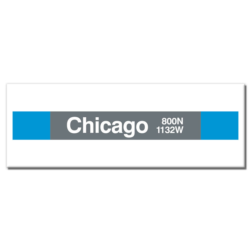Chicago (Blue) Magnet