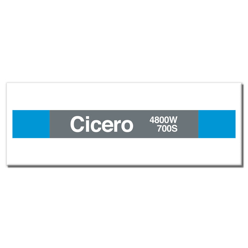 Cicero (Blue) Magnet
