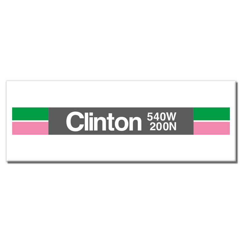 Clinton (Green) Magnet