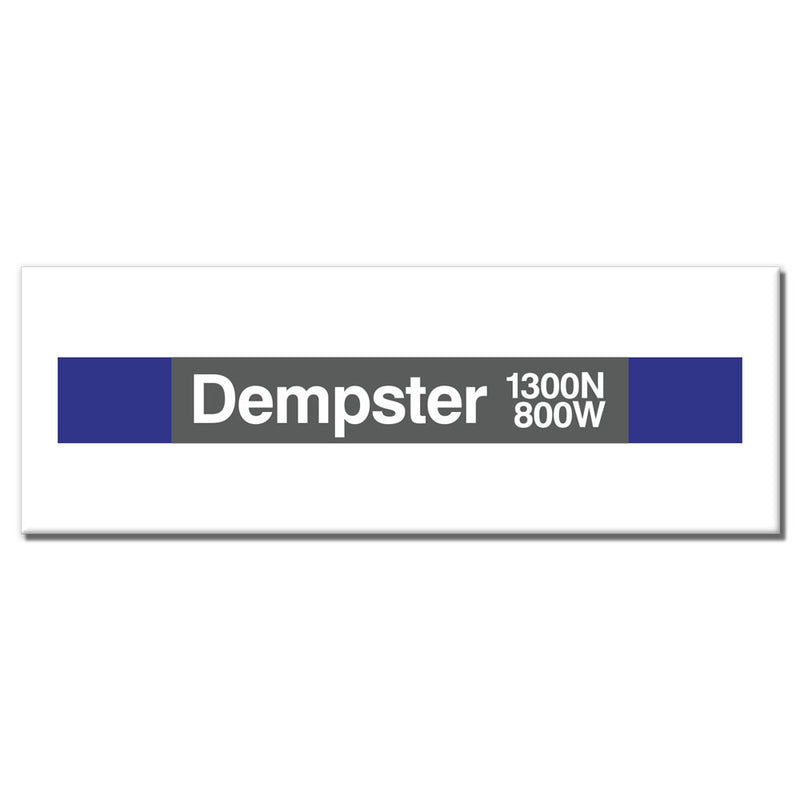 Dempster (púrpura) Imán