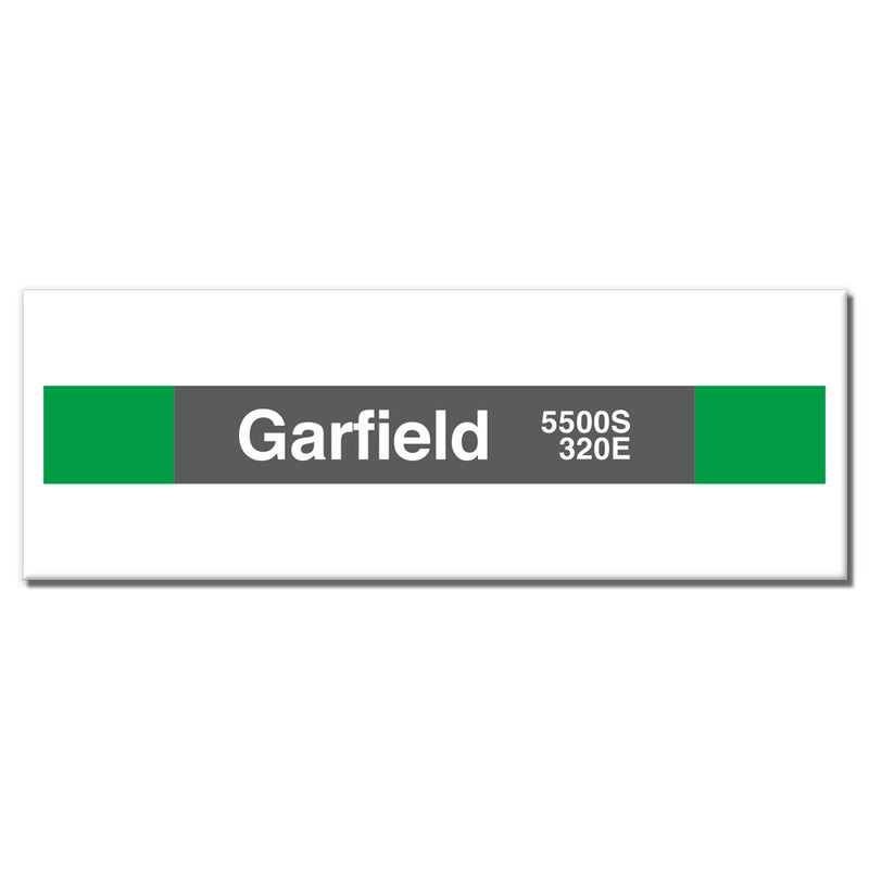 Garfield (Green) Magnet