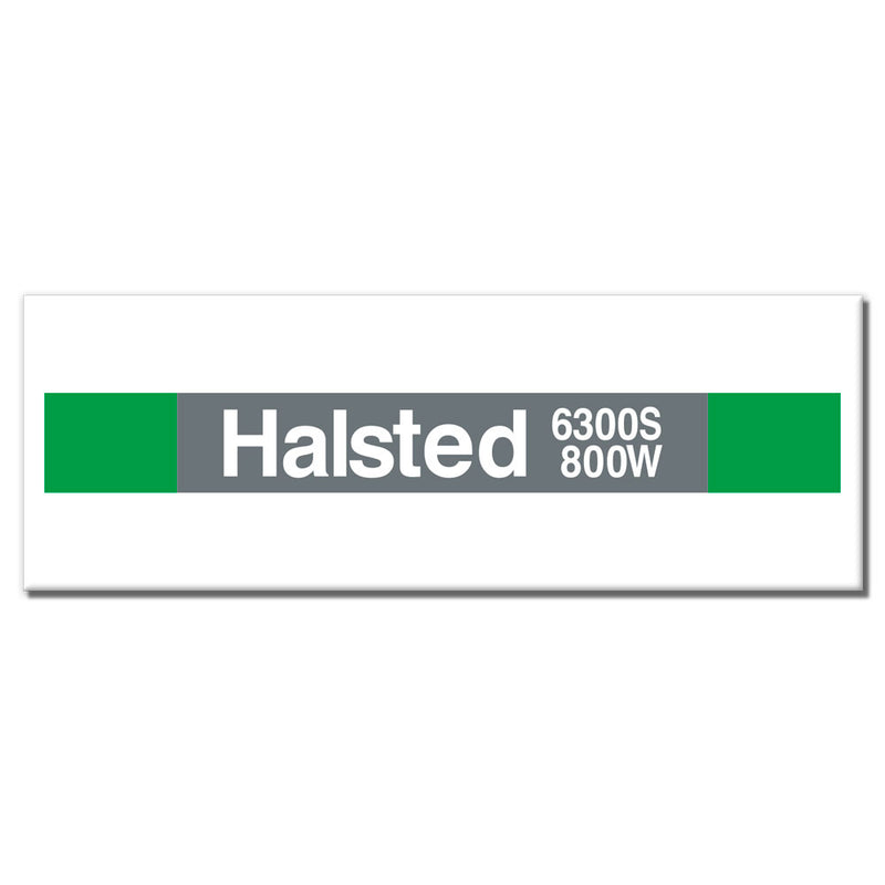 Halsted (Green) Magnet