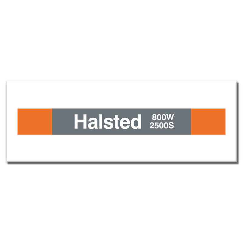 Halsted (Orange) Magnet