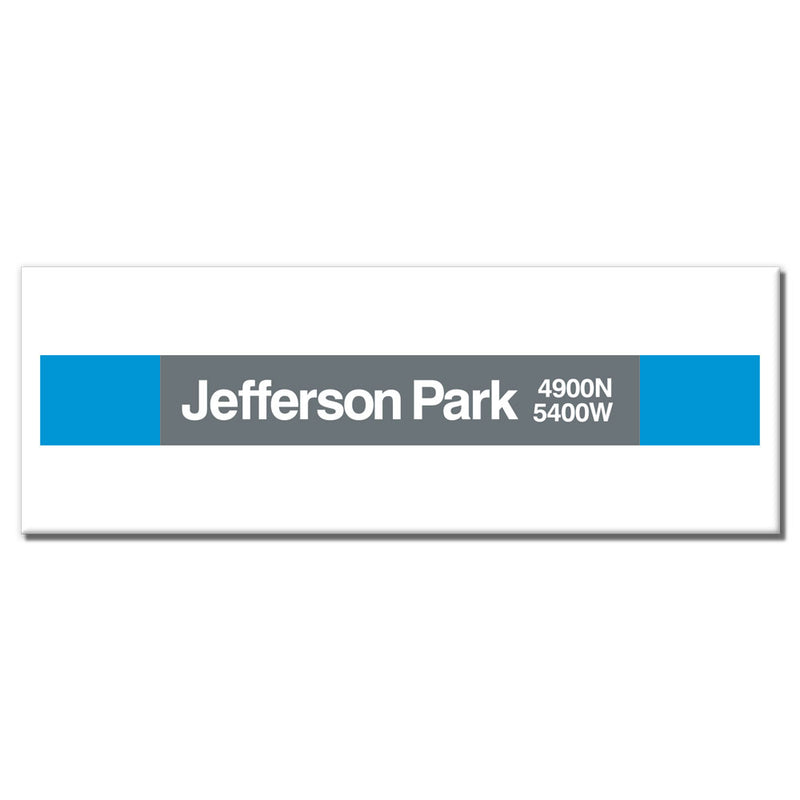 Imán del parque Jefferson