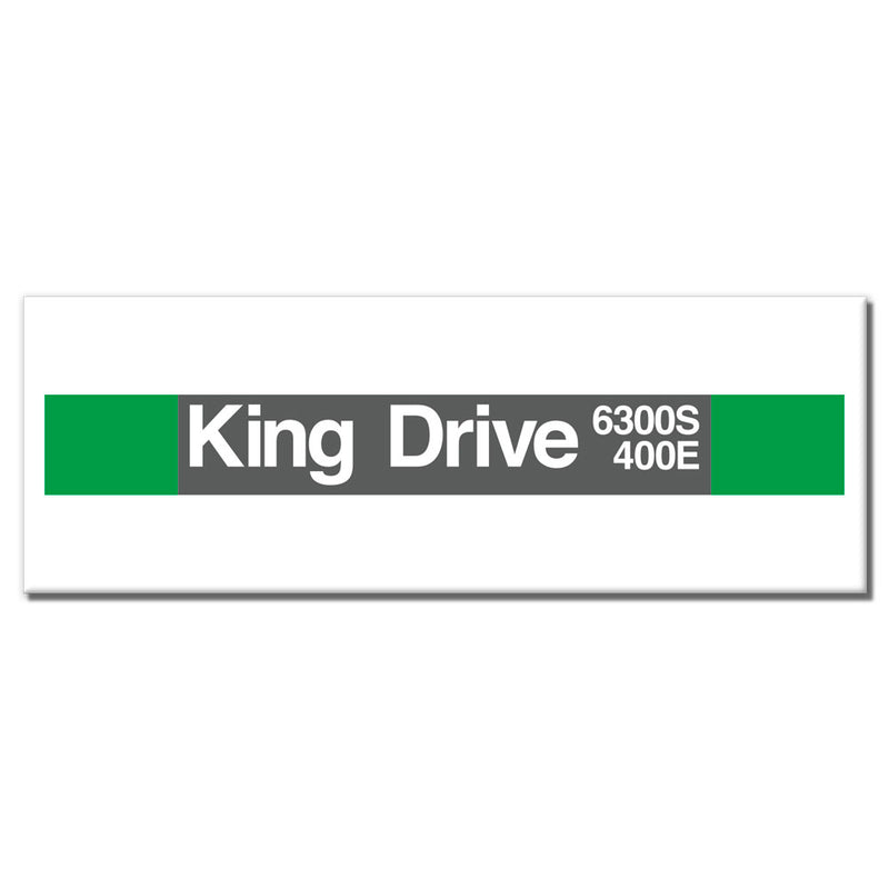King Drive Magnet