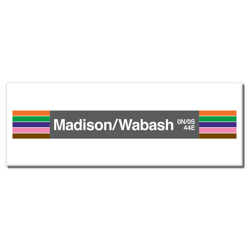 Madison/Wabash Magnet