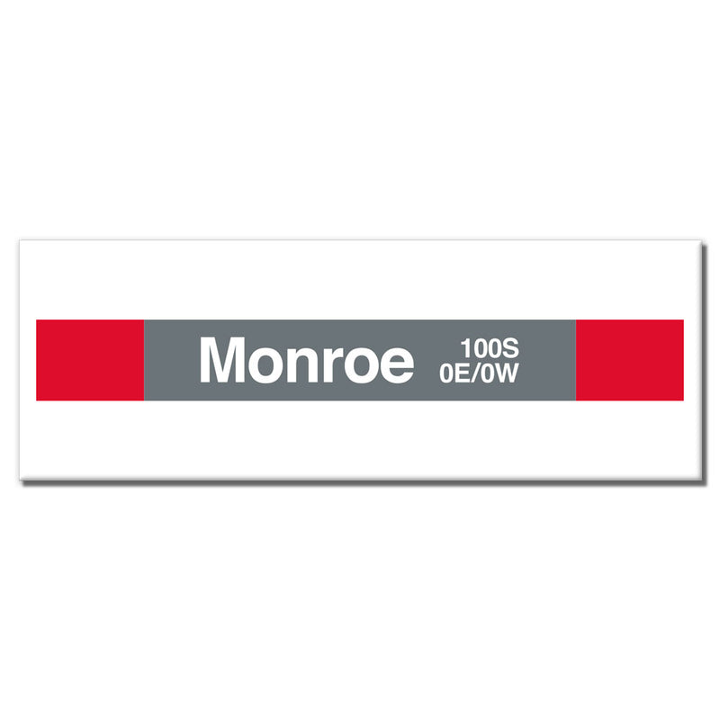 Monroe (Red) Magnet