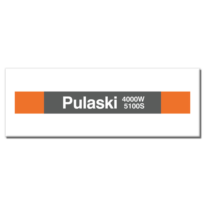 Pulaski (naranja) Imán