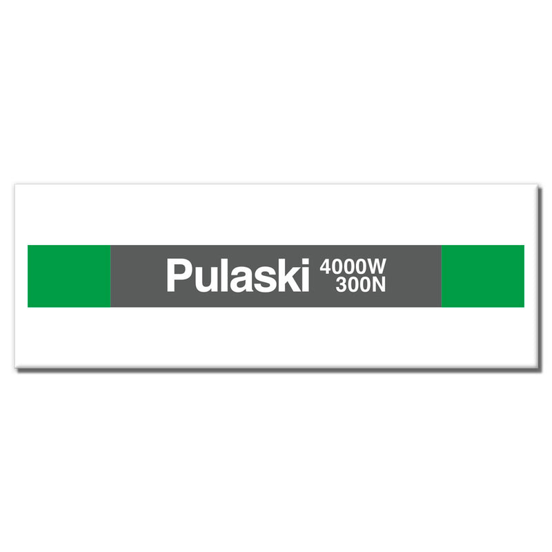 Pulaski (Green) Magnet