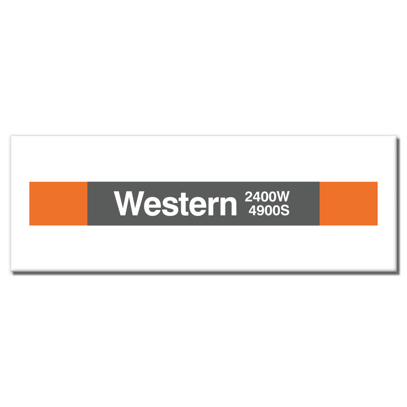 Western (Orange) Magnet