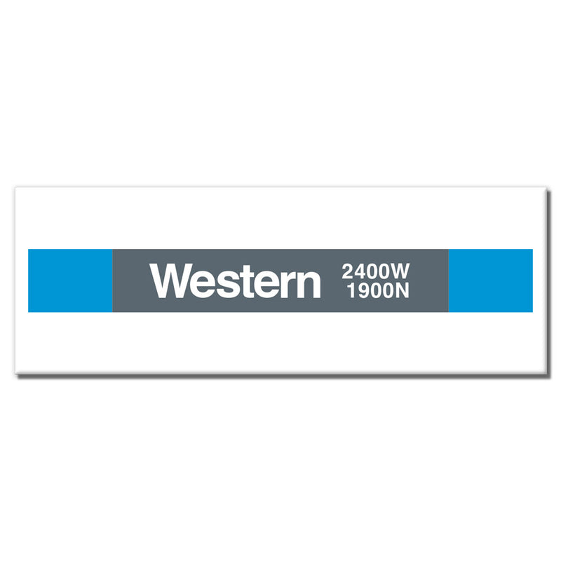 Western (Blue 2400W 1900N) Magnet