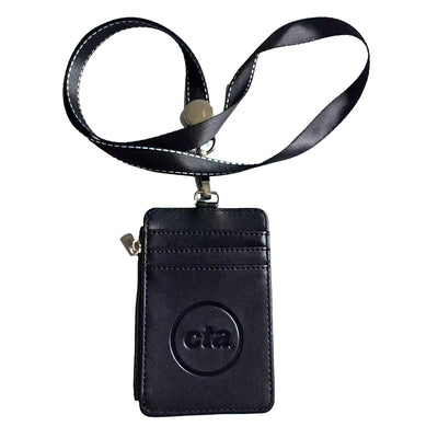 Cartera de identificación CTA (negra) Porta identificación