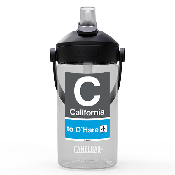 California (Blue) Kids Waterbottle