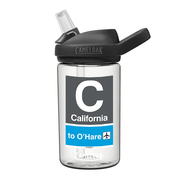 California (Blue) Kids Waterbottle