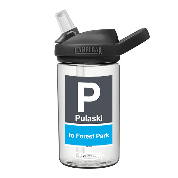 Pulaski (Blue) Kids Waterbottle