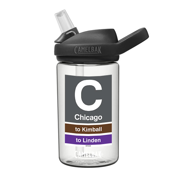 Chicago (Brown) Kids Waterbottle