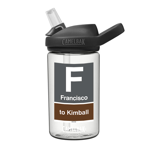 Francisco (Brown) Kids Waterbottle