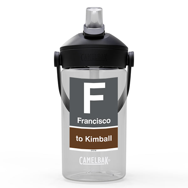 Francisco (Brown) Kids Waterbottle