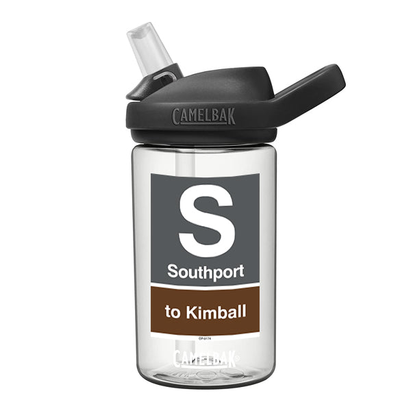 Southport (Brown) Kids Waterbottle