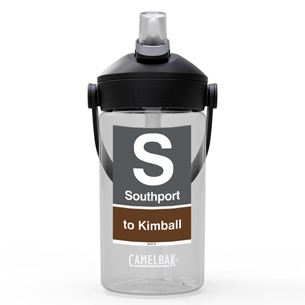 Southport (Brown) Kids Waterbottle