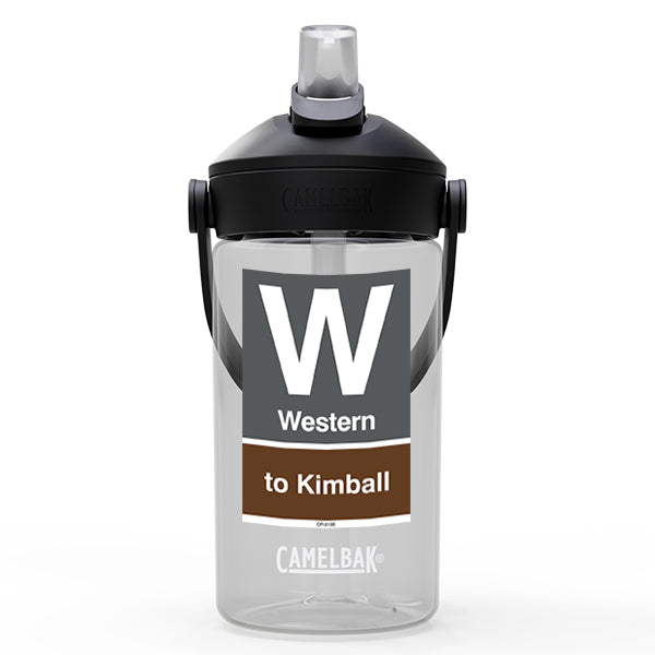 Western (Brown) Kids Waterbottle
