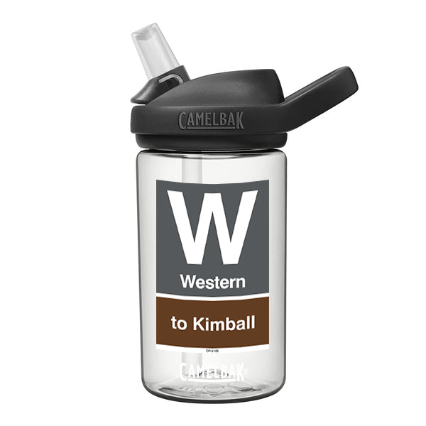 Western (Brown) Kids Waterbottle