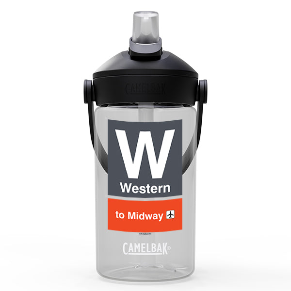 Western (Orange) Kids Waterbottle