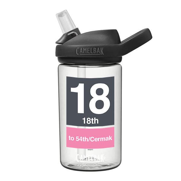 18th (Pink) Kids Waterbottle