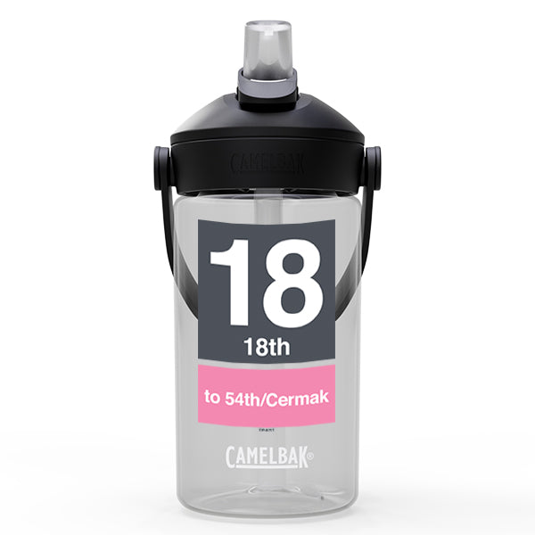 18th (Pink) Kids Waterbottle