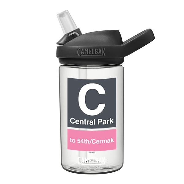 Central Park (Pink) Kids Waterbottle