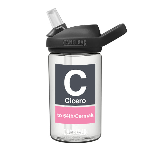 Cicero (Pink) Kids Waterbottle