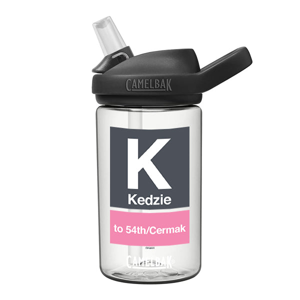 Kedzie (Pink) Kids Waterbottle