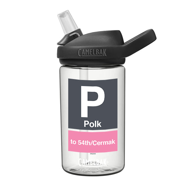 Polk (Pink) Kids Waterbottle