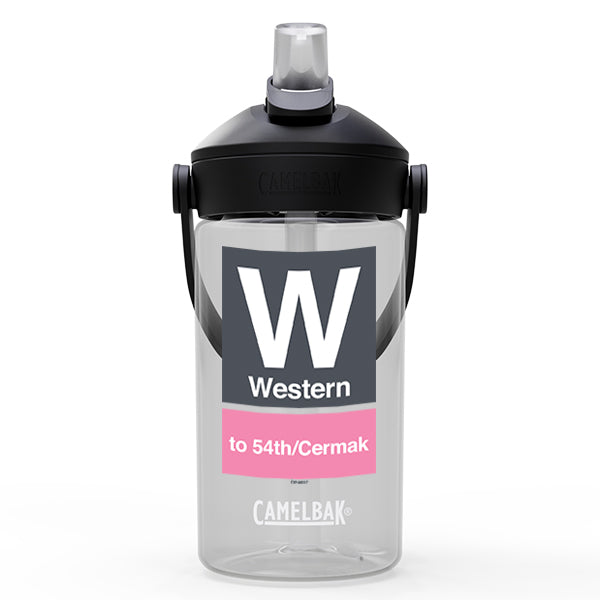 Western (Pink) Kids Waterbottle