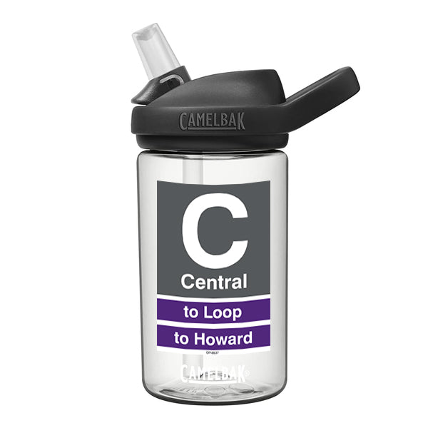 Central (Purple) Kids Waterbottle