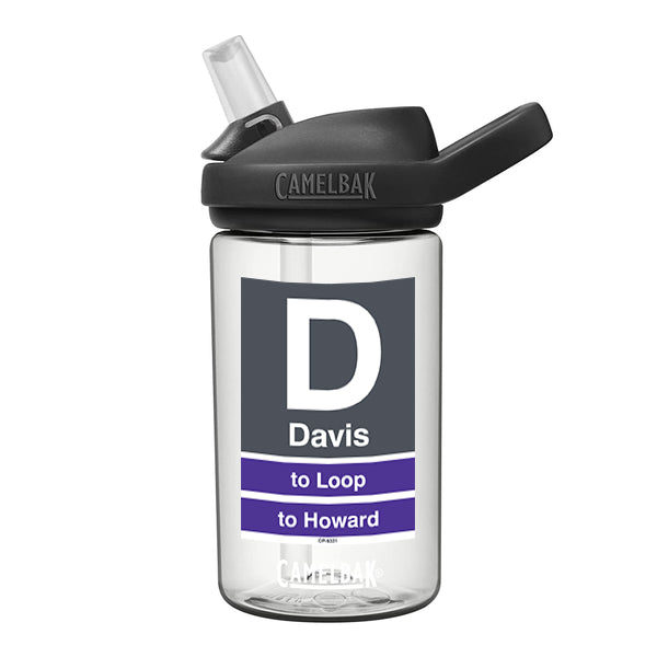 Davis (Purple) Kids Waterbottle