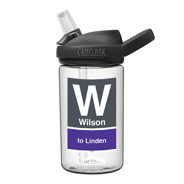 Wilson (Purple) Kids Waterbottle