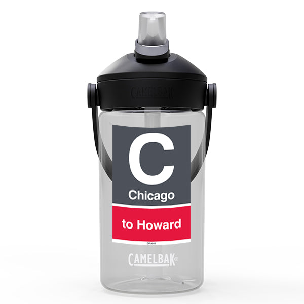 Chicago (Red) Kids Waterbottle
