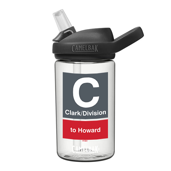 Clark / Division (Red) Kids Waterbottle