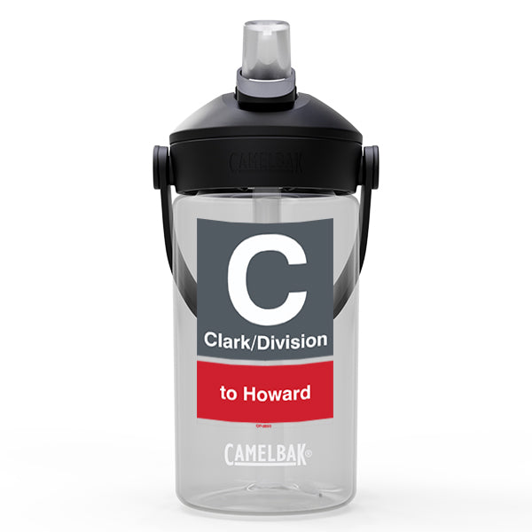 Clark / Division (Red) Kids Waterbottle